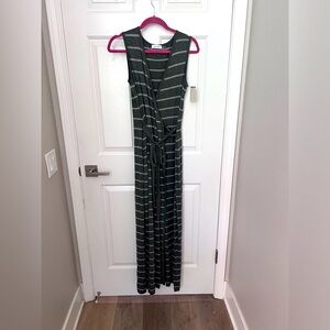 Calvin Klein wrap maxi dress